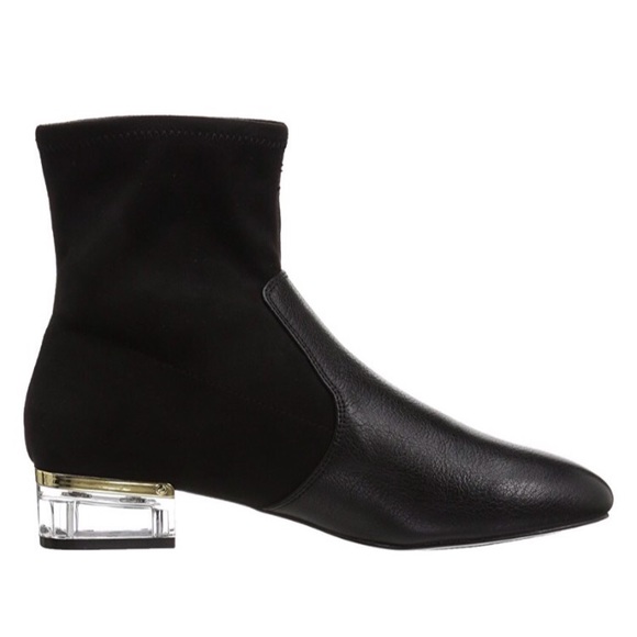Nine West Shoes - NWOT Urazza Black Nine West fabric ankle boot.